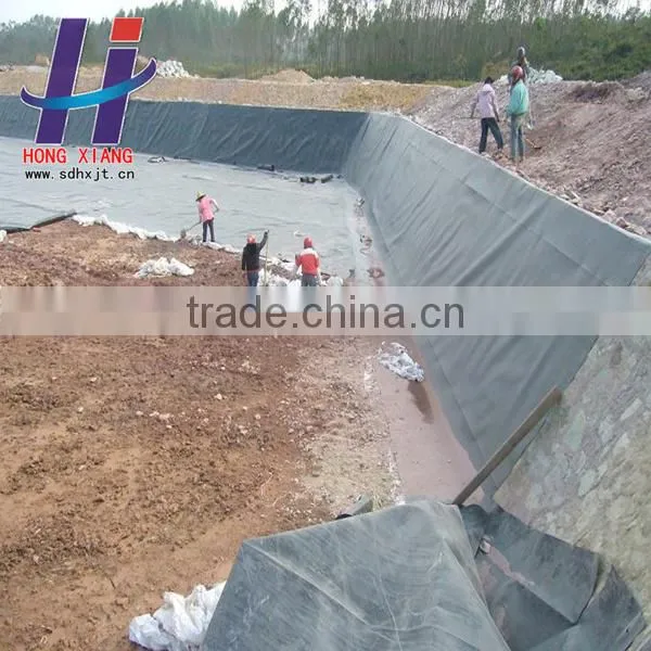 Top quality Waterproofing material for fish farm pond liner HDPE geomembrane