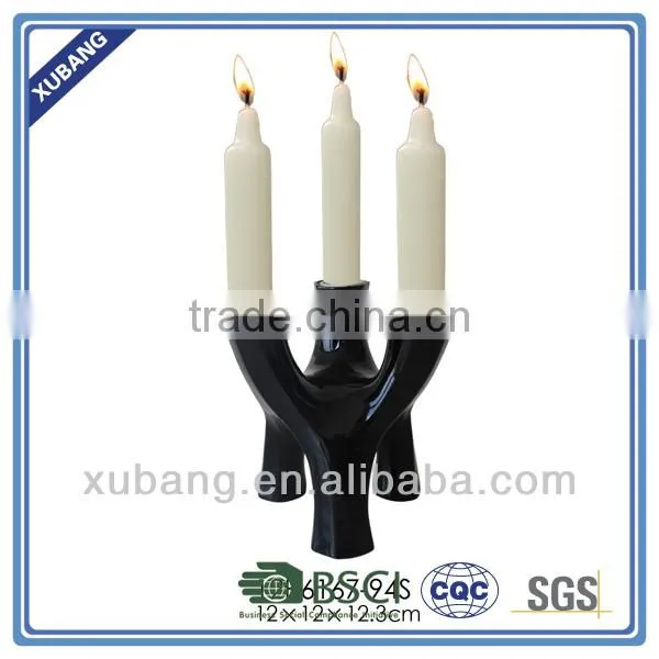 poly resin wholesale high quality Bird and twig candle holder