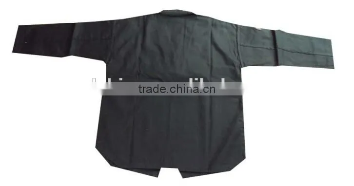 OEM logo famous good reputation factory supply high quality Black taekwondo uniform, taekwondo master uniform
