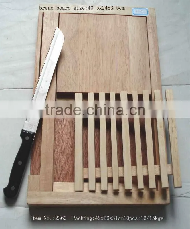 Bread Knife & Bread Cutting Board