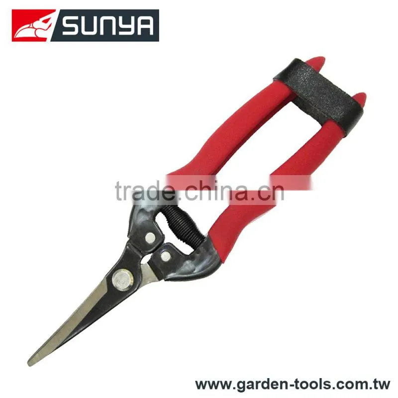 Top quality carbon long curved fruit snips