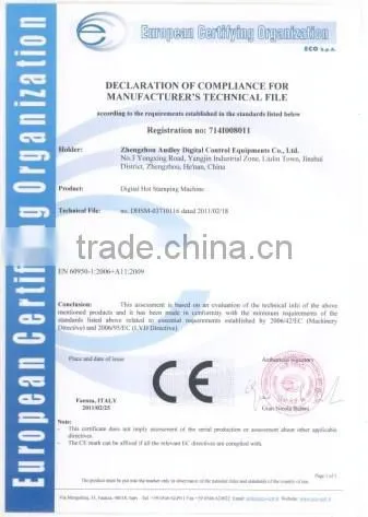 digital card foil printer ,china hot stamping machine for the small Logo-ADL 3050A