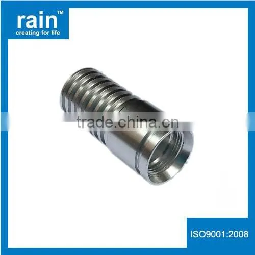 Lathe customized cnc machining high precision Copper cap in smoothly