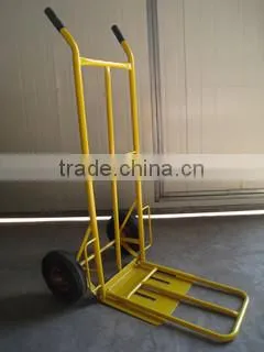 industrial heavy duty steel double oxygen gas drum cylinder trolley cart