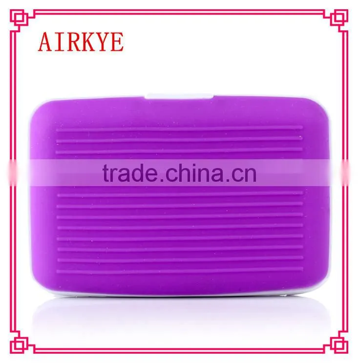 The silicone business credit card holder wallet