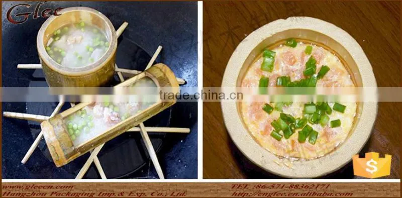 Promotion fresh bamboo cook mug/large size bamboo cup