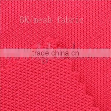 2015 new style 100% polytester BK/mesh fabric/cloth for sport equipment,shoes and so on