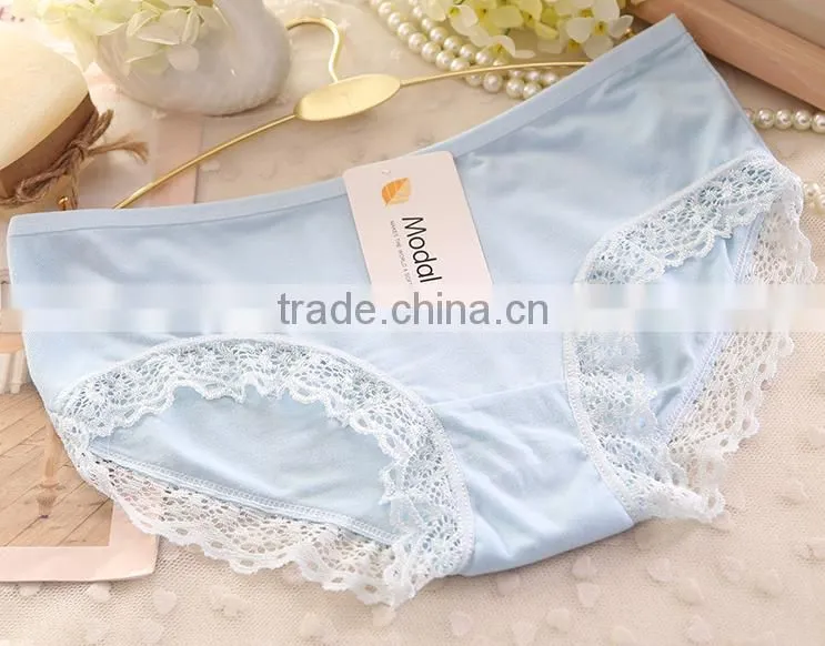 Free sample Lace Sexy Women panty cotton Underwear