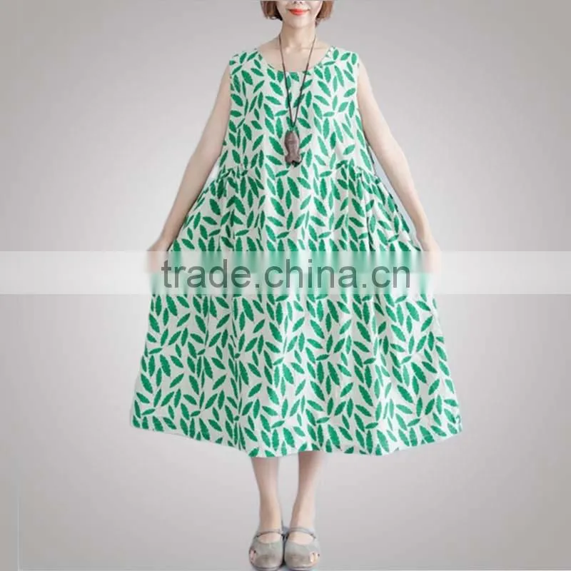 Beautiful Ladies Japan Style Comfortable Maxi Dress With Competitive Price