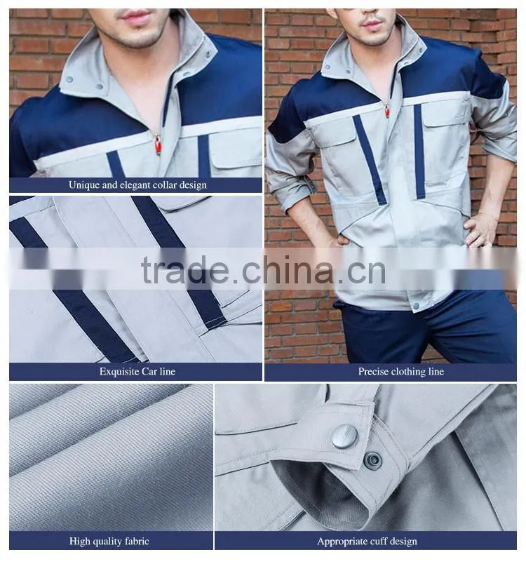 Guangzhou workwear uniform suppliers Reflective Work Uniform customized factory