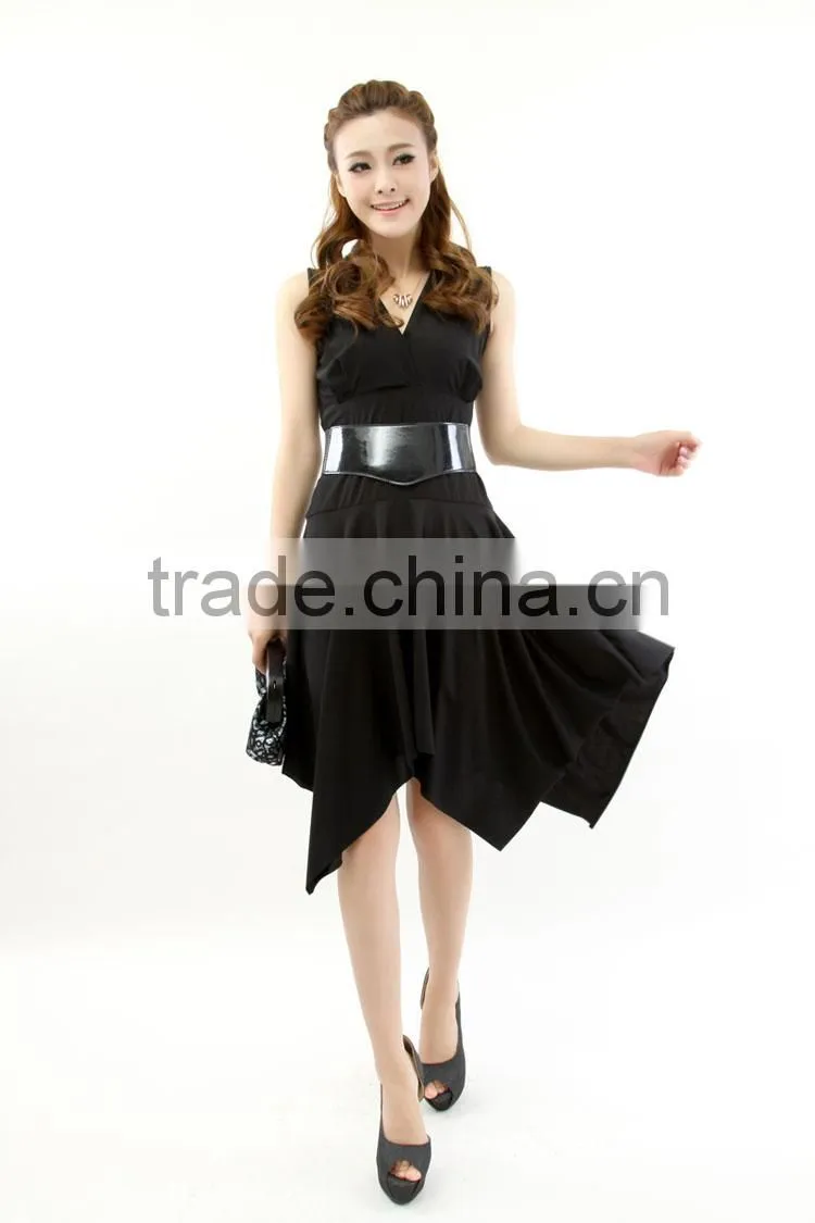 BHN1339 New Summer Ladies cocktail Dress with belt in stock