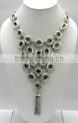 Beaded summer Pendant Necklaces