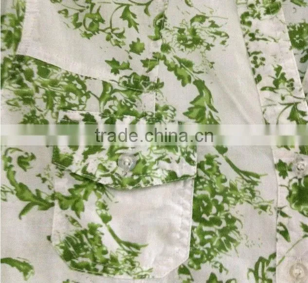 COTTON VOILE PRINTED SHIRT