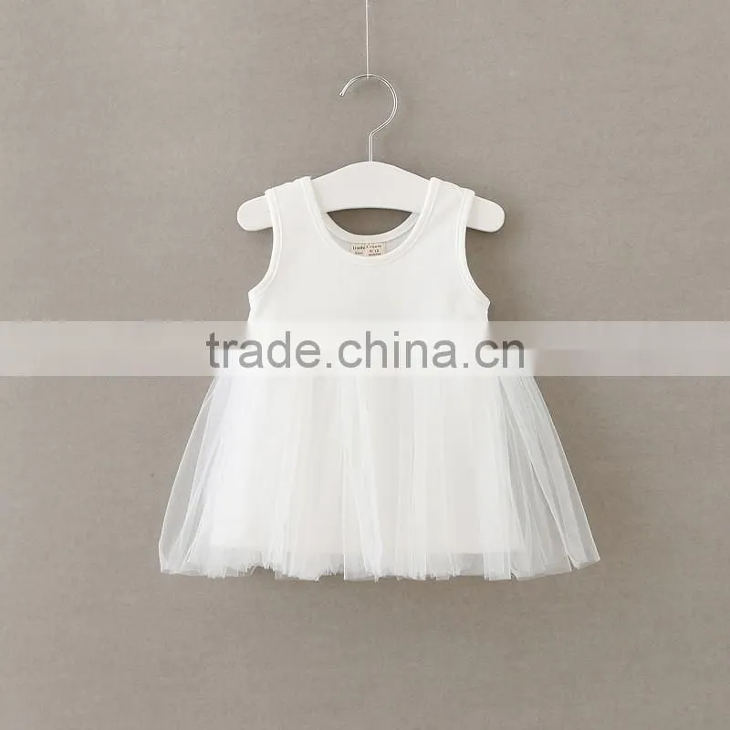 2016 baby girl summer tutu dress Fashion Girl Dress Cotton Autumn Princess Dress