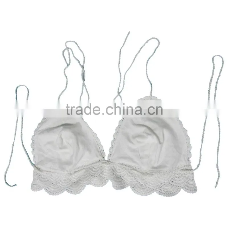 lady's crochet yaron bra design