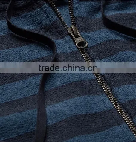 Lowtide Striped Cotton-Blend Terry Hoodie