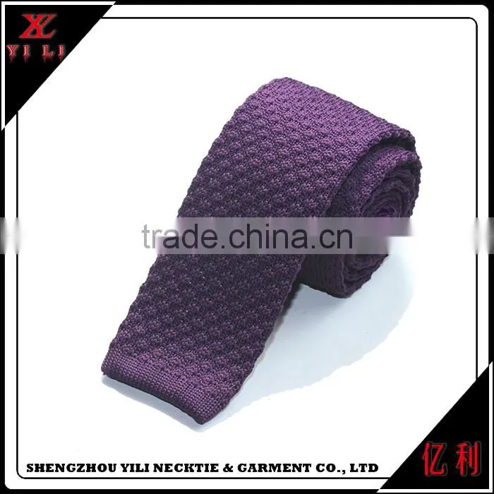 Nice design fashion polyester knitted ties for men