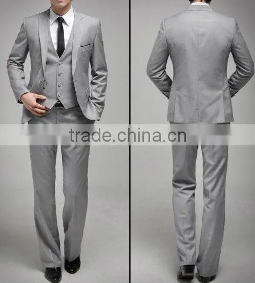 2013 latest design wedding suit business men suit