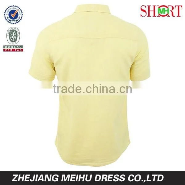 Men short sleeve t-shirt solid color custom men shirts