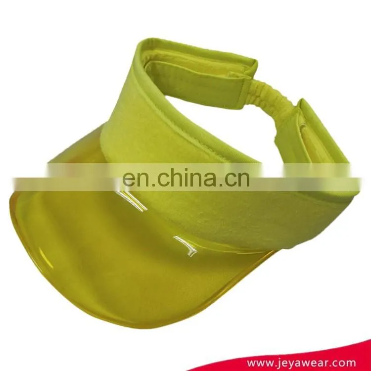 customized Promotional EVA Visor with towelling cloth