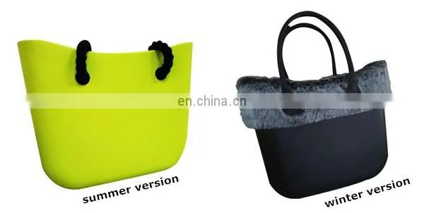 Winter O lady Borsa/t o m silicone bag trim/o eva bag trim