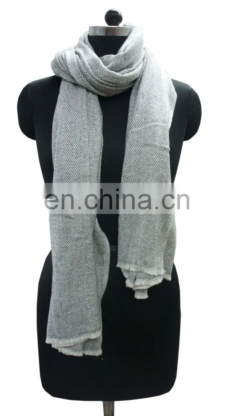 Herringbone Pashmina wool shawls,Stoles 2017