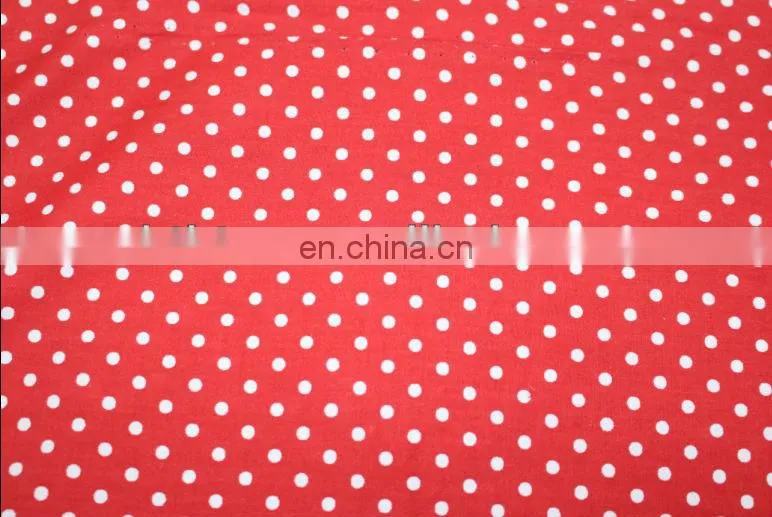 65/35 T/C dot printing fabrics for dress