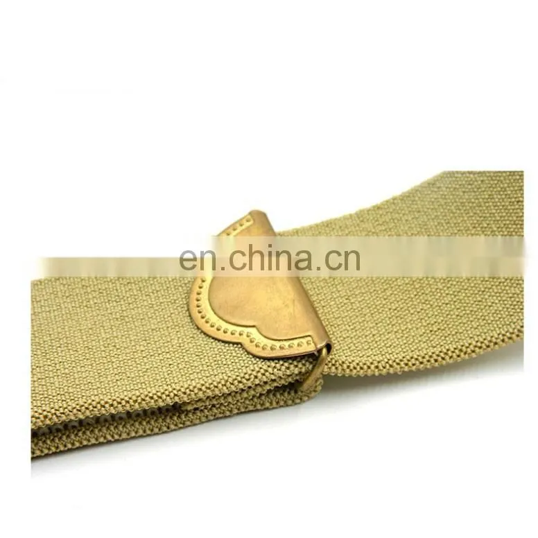Wholesale The first layer leather straps suspenders