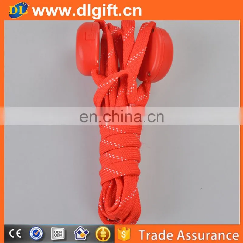 America Wholesale cute led flashing shoelace for Christmas gift