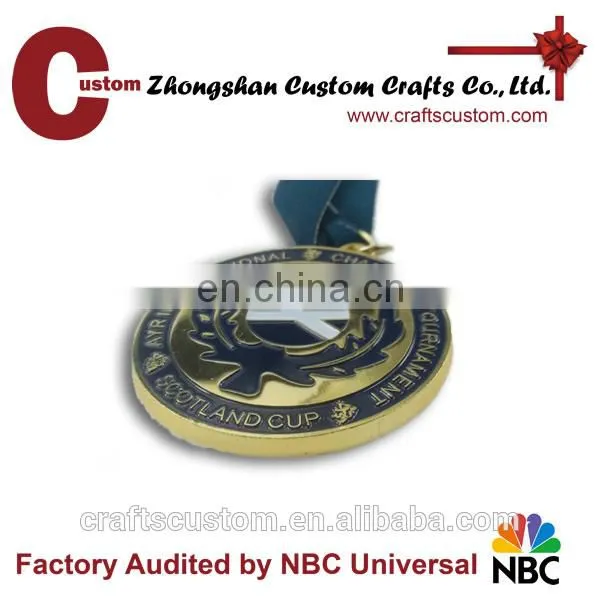 Promotional new products expert factory custom racing metal coin honor medal