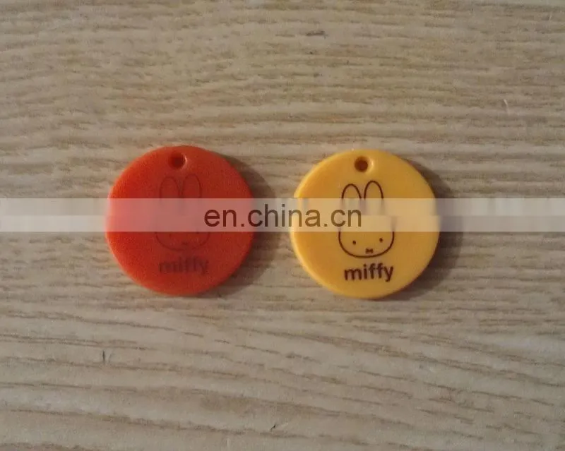 Plastic custom engraved coins