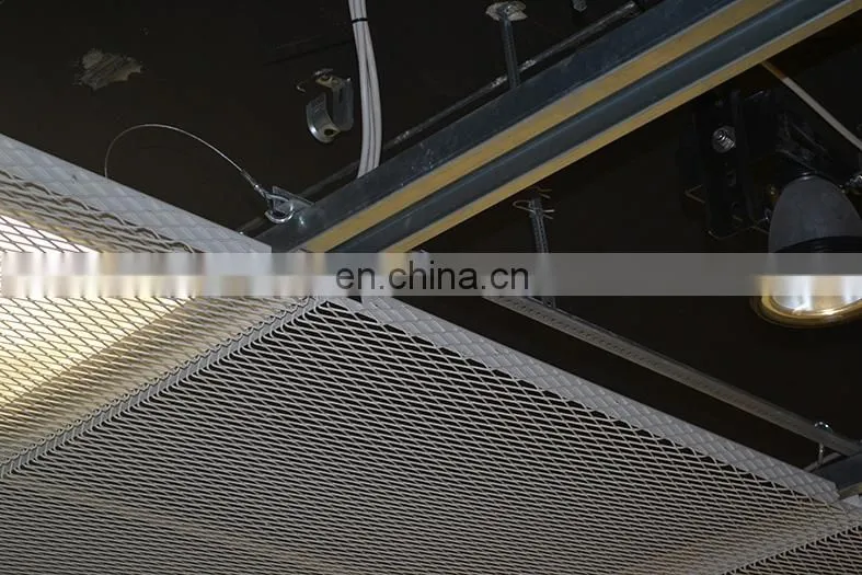 Aluminum Expanded Metal Mesh Building Facade Decorative