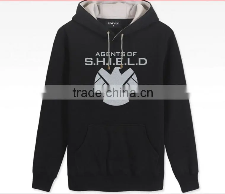 Golden manufature wholesale blank pullover hoodies