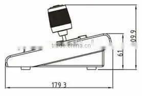 3D PTZ Keyboard Controller / Video Conference Keyboard YC540-YARMEE