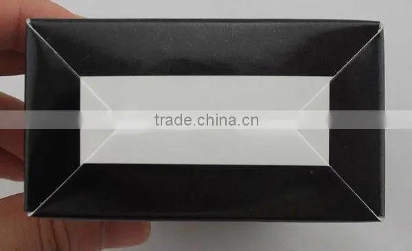 black color special design paper box