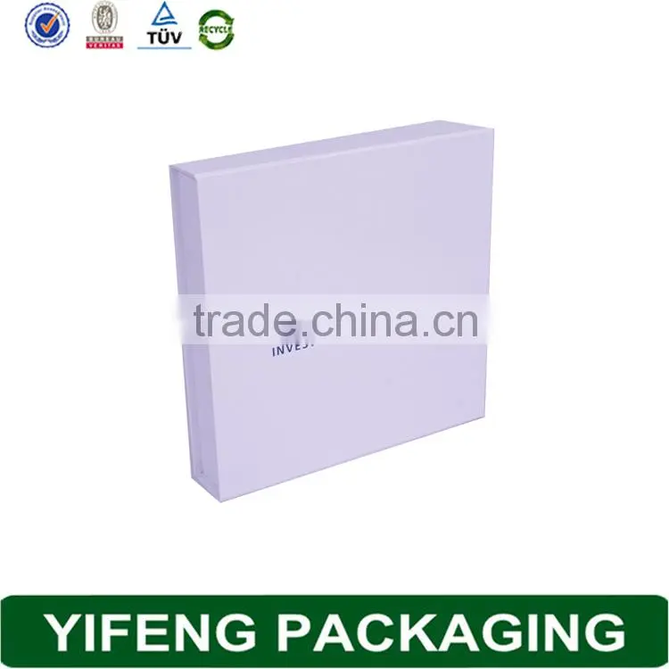 Customized color,logo&size offset printed baby clothes gift box