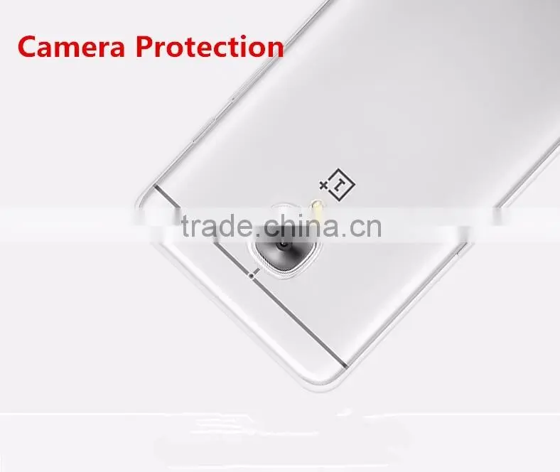 MOFi Original Slim Fundas TPU Case Housing for One Plus Three, OnePlus3, Mobile Phone Silicon Soft Back Cover for Oneplus 3