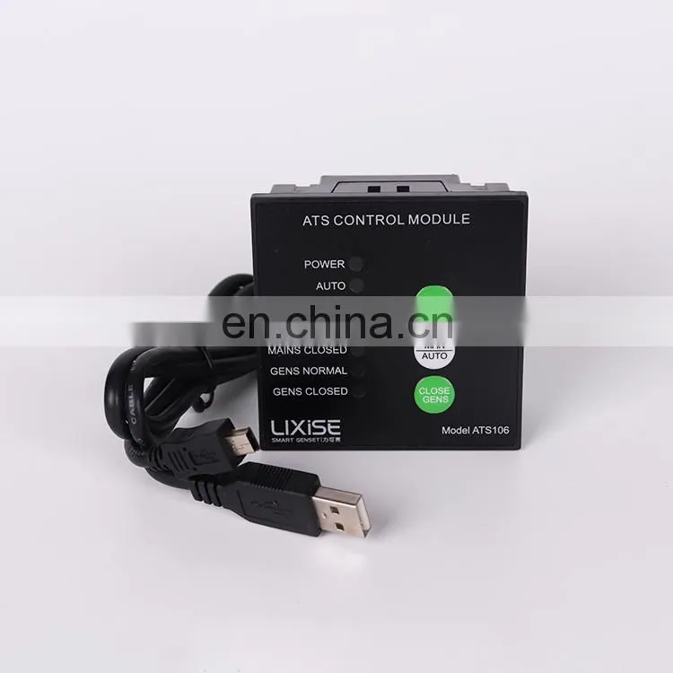 diesel generator ats dual power transfer controller ATS 106 diesel generator ats automatic transfer switch panel ATS106