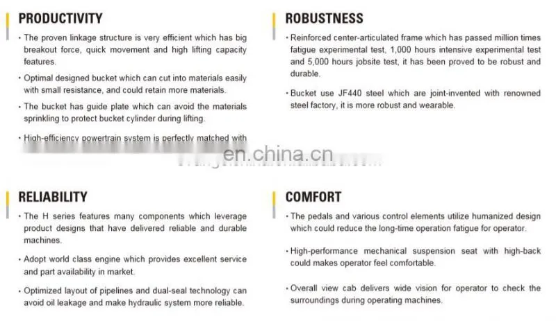 LOVOL hot sale 3ton 1.8m3 bucket articulated shovel loader FL936F/936F