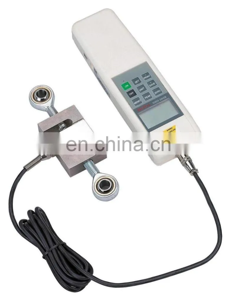 Digital push pull force calibration dynamometer