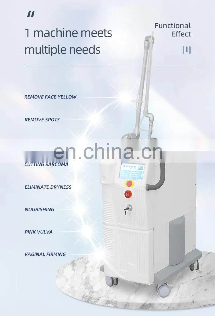 Medical Equipment CO2 Fractional Laser Vaginal Tightening Skin Resurfacing Acne Scar Removal Machine
