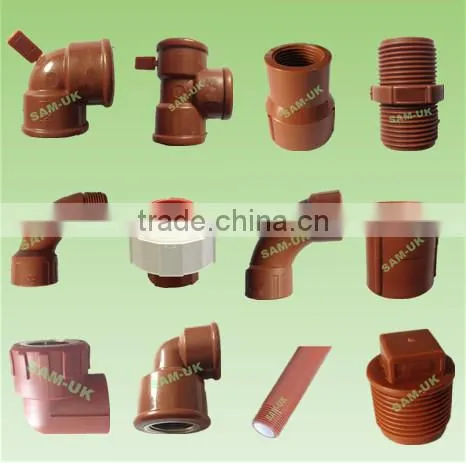 DIN STANDARD CHINA FACTORY PVC PIPE FITTINGS CHECK VALVE