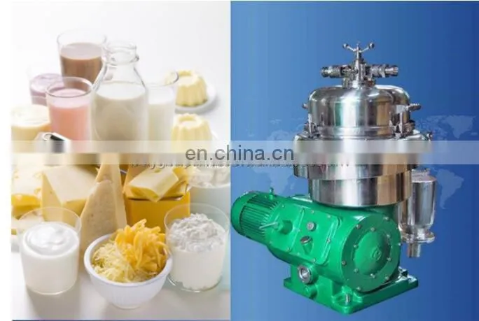 Shanghai Factory High Quality centrifuge milk Cream Separator milk fat separating Machine Price for fresh milk processing plant