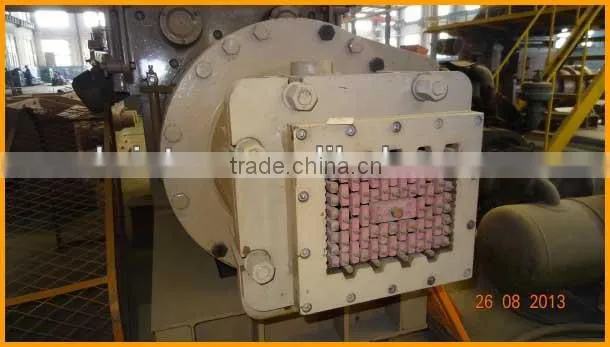 Rotary coal dryer tunnel kiln for brick firing process