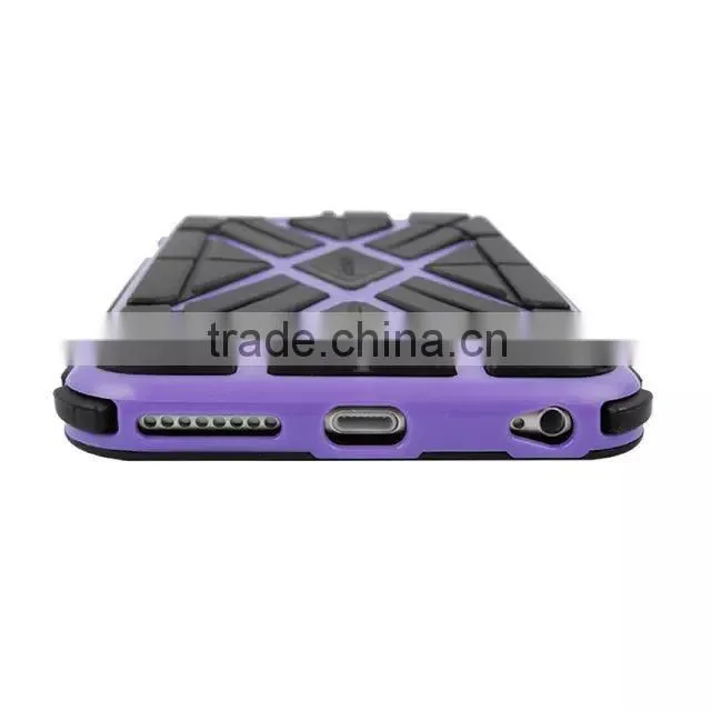 2 in 1 For Apple iphone 6 plus 5.5" silicone CASE