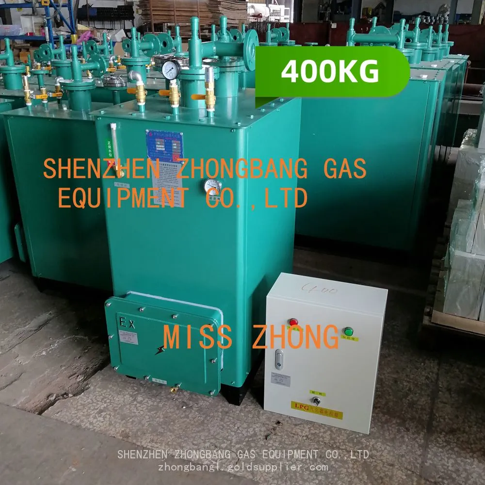 ZHONGBANG 400KG/H Square Floor-standing Type LPG Vaporizer