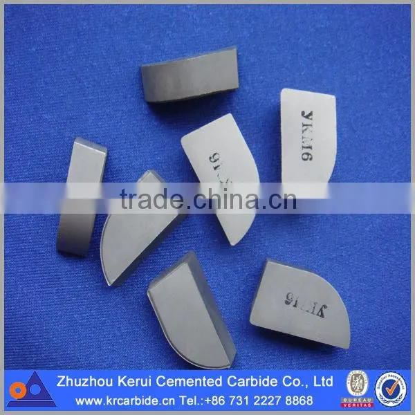 P20 P30 carbide tips for brazing on turning tools
