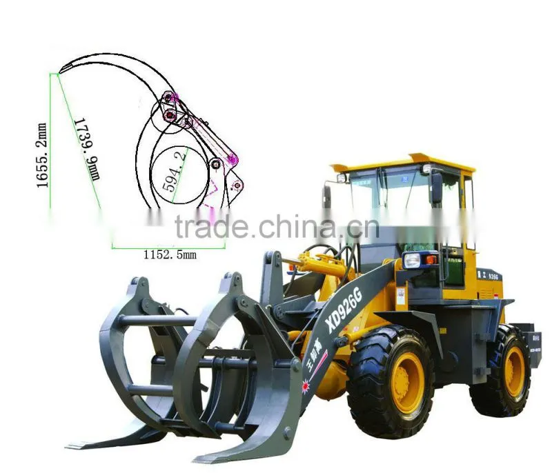 XD926G 2.0T Alibaba Express container loader container for sale tilter top loader made in CHINA
