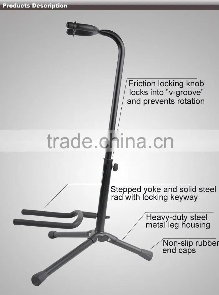 Musical Tripod Electric Guitar Stand GS008
