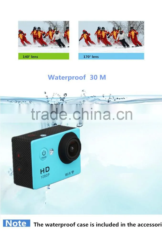 action camera w8 waterproof wifi sport camera full hd 1080p